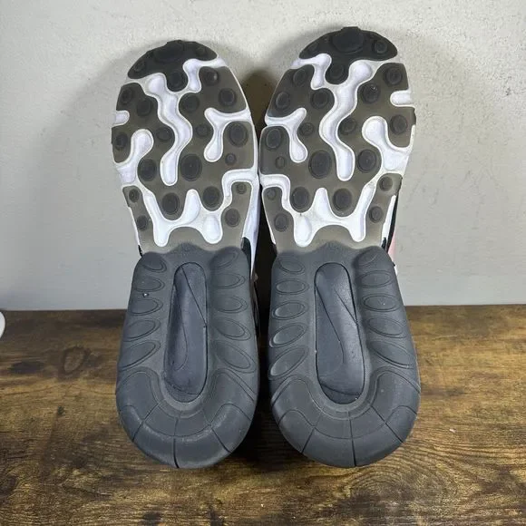 Nike Air Max 270 React White Pink Shoes Sneakers Women's Size 10 - Picture 7 of 8